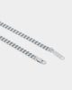 NXS 7mm Cuban Chain White Gold
