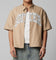 Loiter Studio Zip Shirt Oxford Tan