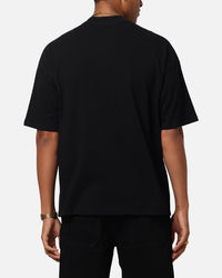 Carre Die Mock Neck T-Shirt Black