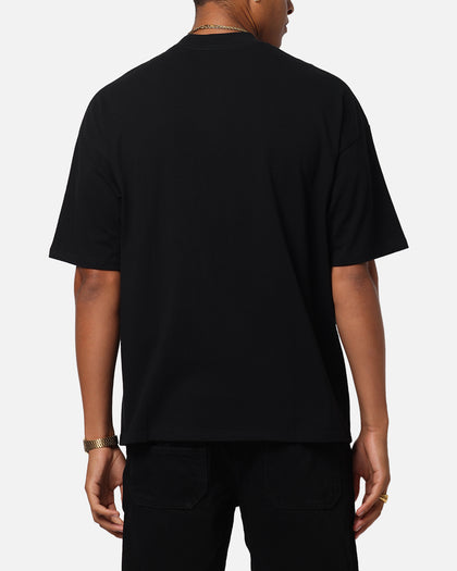 Carre Die Mock Neck T-Shirt Black