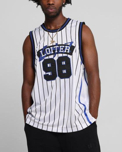 Loiter Midway Jersey White/Blue