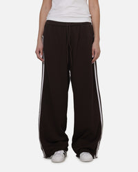 Adidas Women's Graphic Loose Sweat Pants Brown