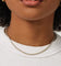 Raising Hell Women's Customisable Tennis Necklace Gold