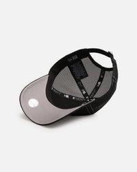 New Era Los Angeles Dodgers 'Contrast Chrome' 9TWENTY Casual Trucker Strapback Black