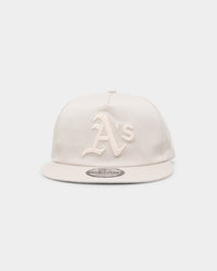 New Era Oakland Athletics 'Chain Stitch' Old Golfer Snapback Stone