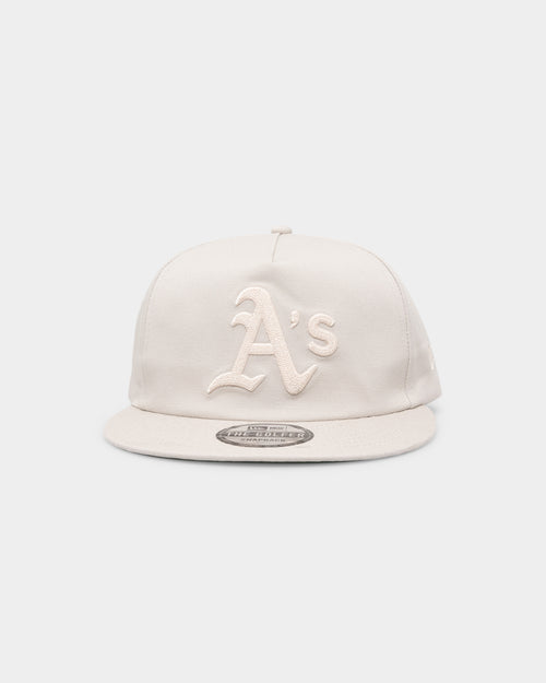 New Era Oakland Athletics 'Chain Stitch' Old Golfer Snapback Stone