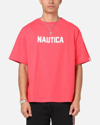Nautica Basic Logo T-Shirt Pink