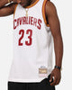 Mitchell & Ness Cleveland Cavaliers Lebron James 2015 Swing Jersey White