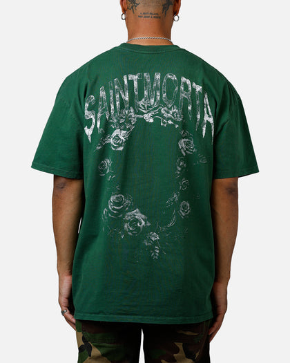 Saint Morta Heartbreak Boxy T-Shirt Green