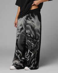 Loiter Airbrush Sweatpants Black