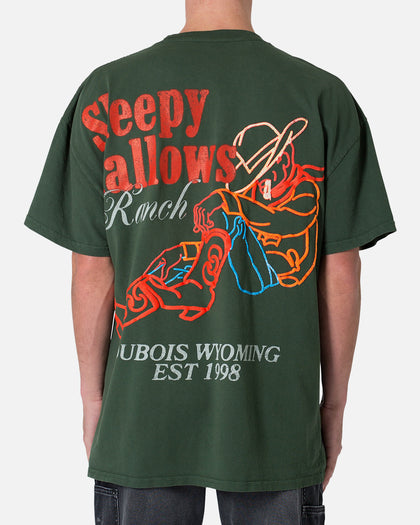 MNML Neon Cowboy T-Shirt Green