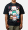 73Studio x South Park WTF Heavyweight T-Shirt Black Acidwash
