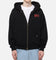 Carre Signature Zip Hoodie Black
