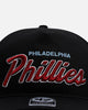 47 Brand Philadelphia Phillies 'Black Dome Script' 47 Hitch Snapback Black