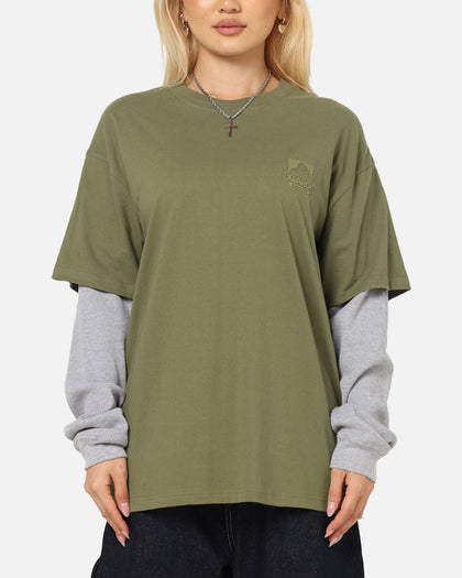 X-Large 91 Double Layer T-Shirt Pigment Olive