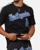Pro Standard Los Angeles Dodgers Classic Mesh Striped T-Shirt Black