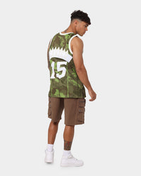 Mitchell & Ness Vince Carter Toronto Raptors '98-'99 Camo Swing Jersey Green Camo