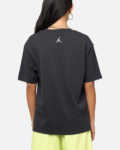Jordan Women's Graphic Metallic T-Shirt Off Noir