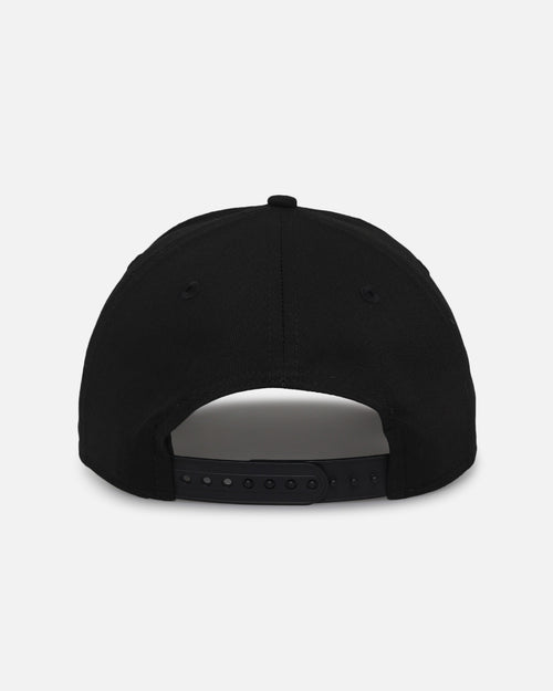 New Era Oklahoma City Thunder 'NBA Black & Gold Embroidery' 9FORTY A-Frame Snapback Black/Gold