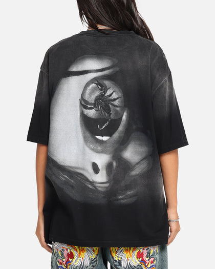 Scorpions Scorpions Blacked Out T-Shirt Washed Black