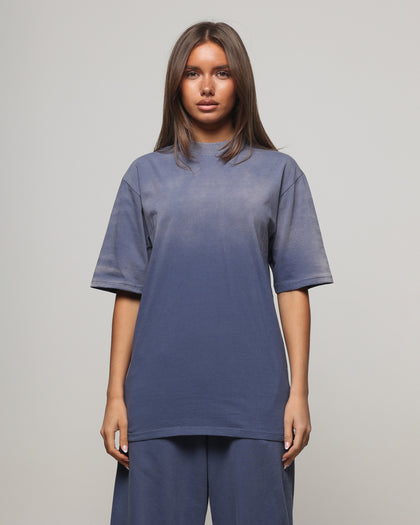 American Thrift Short Sleeve T-Shirt Washed Blue