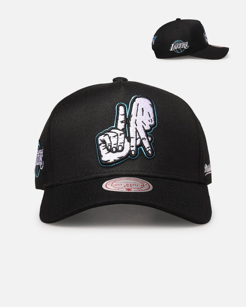 Mitchell & Ness Los Angeles Lakers 'Legends LA' Pro Pinch Snapback Black