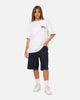 S Double EMB 5 Pocket Shorts One Rinse