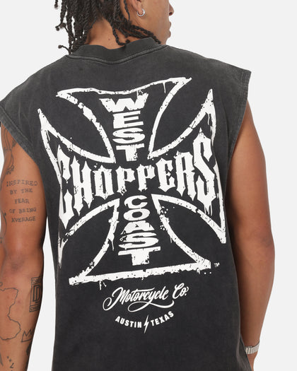 West Coast Choppers Raid Muscle T-Shirt Black