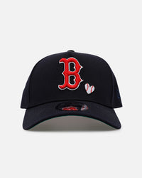 New Era Boston Red Sox 'Baseball Hearts' 9FORTY A-Frame Snapback Official Team Color