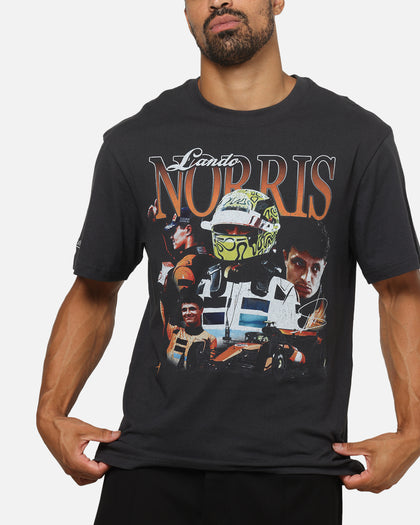 Mitchell & Ness X Mclaren F1 Team Bootleg Lando Norris T-Shirt Washed Black