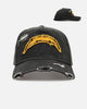 New Era Los Angeles Chargers 'Distressed Denim 2.0' 9FORTY A-Frame Strapback Black