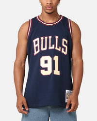 Mitchell & Ness Chicago Bulls Dennis Rodman 'Acai' 1995 Swing Jersey Navy