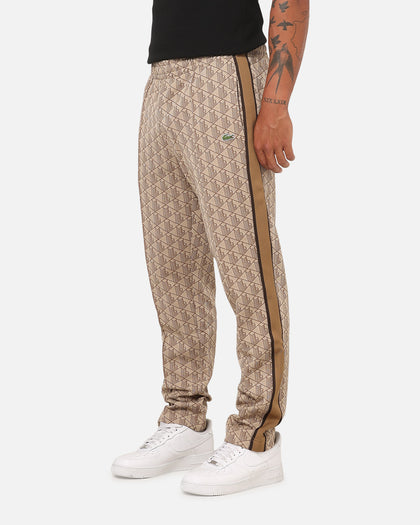 Lacoste Monogram Track Pants Croissant/Cookie