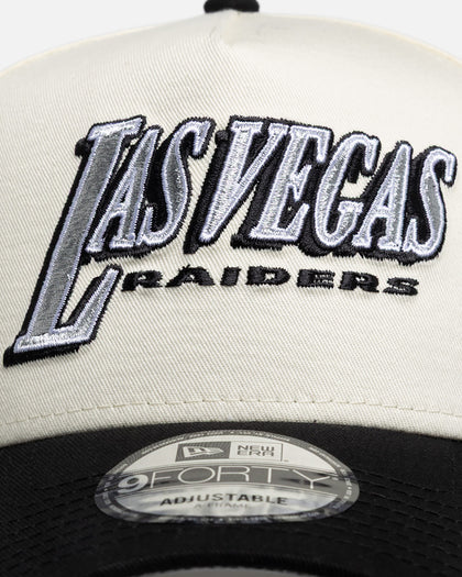 New Era Las Vegas Raiders "NFL 26 AU Two Tone Chrome" 9Forty A-Frame Snapback Official Team Colours