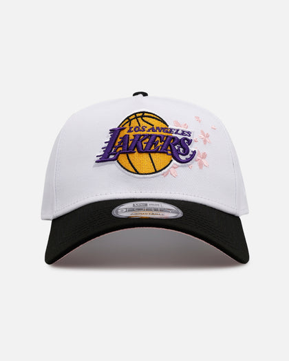 New Era Los Angeles Lakers 'Cherry Blossoms' 9FORTY A-Frame Snapback Official Team Color