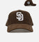 New Era San Diego Padres 'Cord Tones' 9FORTY A-Frame Snapback Walnut