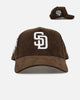 New Era San Diego Padres 'Cord Tones' 9FORTY A-Frame Snapback Walnut