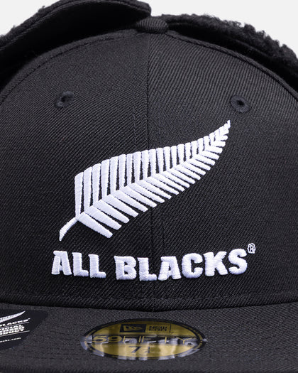New Era New Zealand All Blacks 59FITY Dog Ear Fitted Black