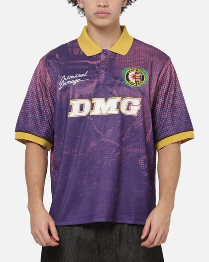 Criminal Damage Hockey Sports Shirt Lilac