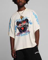 Loiter Hearts T-Shirt Off White