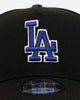 New Era Los Angeles Dodgers 'Black And Team Color' 9FORTY A-Frame Snapback Black/Official Team Color