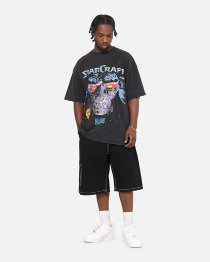 73Studio X Starcraft '98 Cover Heavy T-Shirt Black Wash