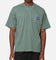 Carre Floral Pocket Oversized T-Shirt Forest Green