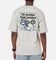 Jordan AJ1 North Carolina T-Shirt Grey Heather/White