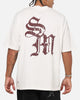 Saint Morta ATHLTC S4 Boxy T-Shirt Off White