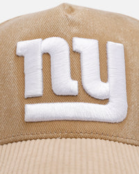 47 Brand New York Giants 'Apollo Cord Khaki' Hitch Strapback Khaki
