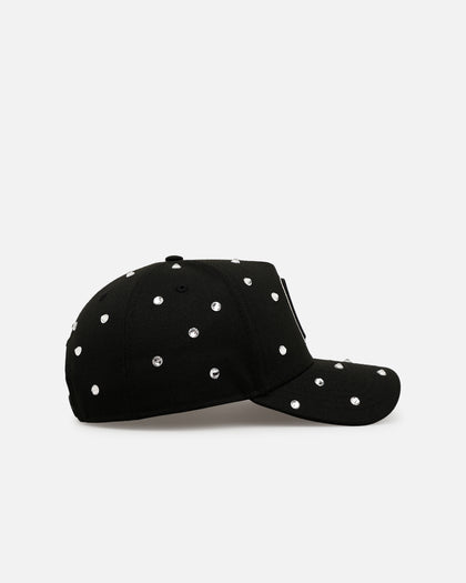 New Era Mexico National Baseball Team 'Black Satin Hearts' 9FORTY A-Frame Snapback Black