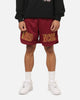 Bleacher Athletic Brisbane Broncos NRL Adult Basketball Shorts Maroon