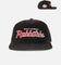 New Era South Sydney Rabbitohs 'NRL Golfer Washed Black' Pre-Curved Corduroy Golfer Snapback Washed Black