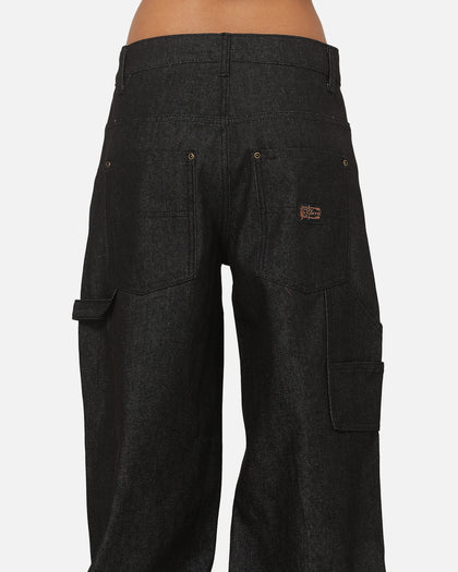 Carre Baggy Carpenter Jeans Raw Black